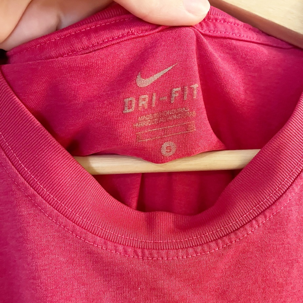 Nike Dri-Fit Running Top in Pink - Picture 5 of 6